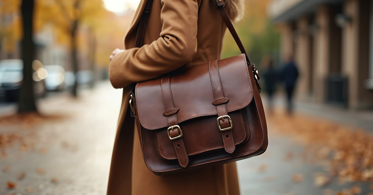 woman carrying shoulder bag